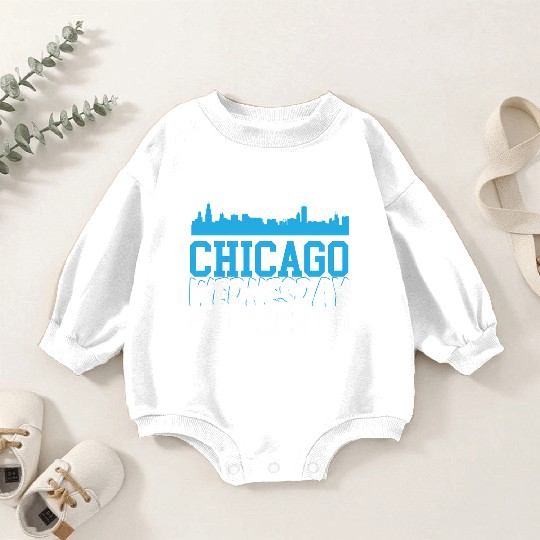 Chicago Wednesday Med Fire Pd Chicago yline Baby Romper Sweatshirts