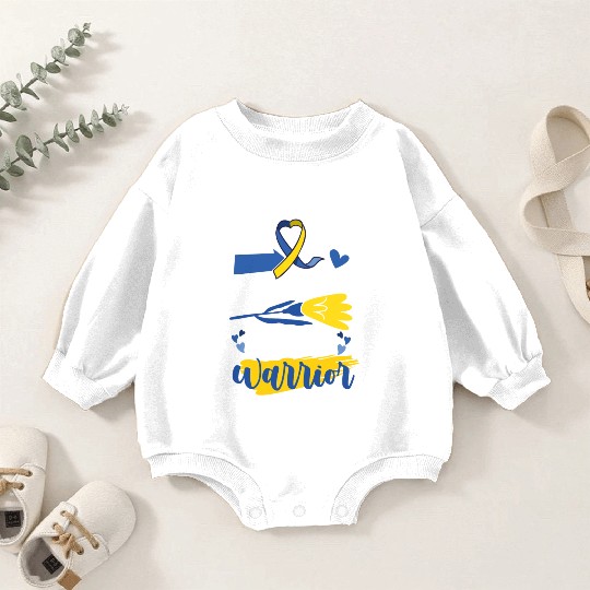 Proud Mom T21 World Down Syndrome Awareness Baby Romper Sweatshirts