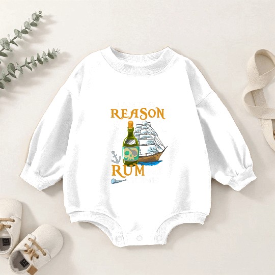 Boat Captain Pirates Booty Pirate Ship Pirate Pira Baby Romper Sweatshirts