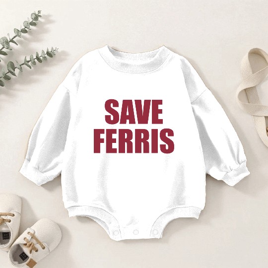 Save Ferris Baby Romper Sweatshirts