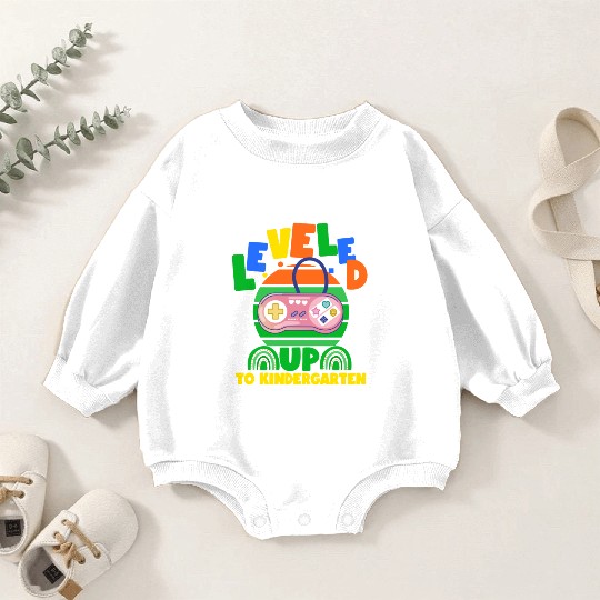 Level up to kindergarten, back to school Baby Romper Sweatshirts