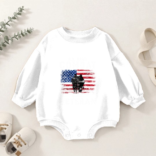 US Army Combat Medic Veteran Baby Romper Sweatshirts
