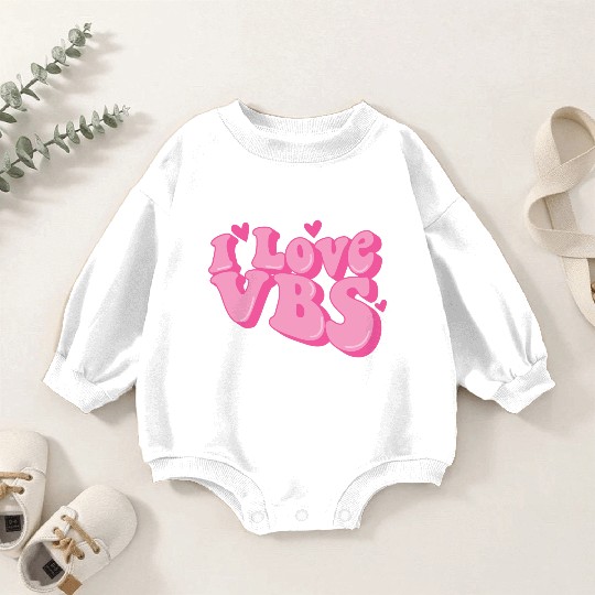 I Love VBS Crew Vacation Bible School Bible Baby Romper Sweatshirts