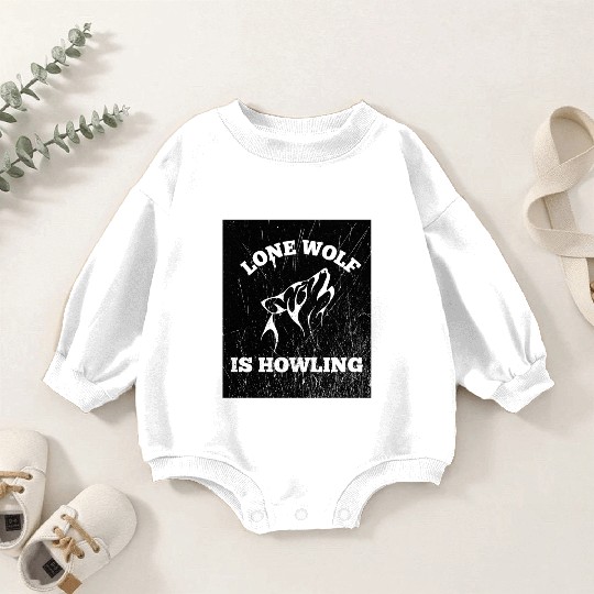 LONE WOLF Baby Romper Sweatshirts