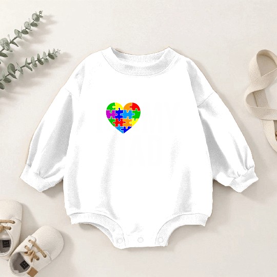 I Love My DAD Baby Romper Sweatshirts