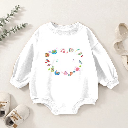 Mitochondria Is The Powerhouse Of The Cell Baby Romper Sweatshirts