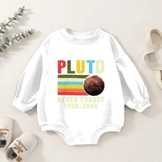 Pluto Never Forget 1930 2006 Baby Romper Sweatshirts