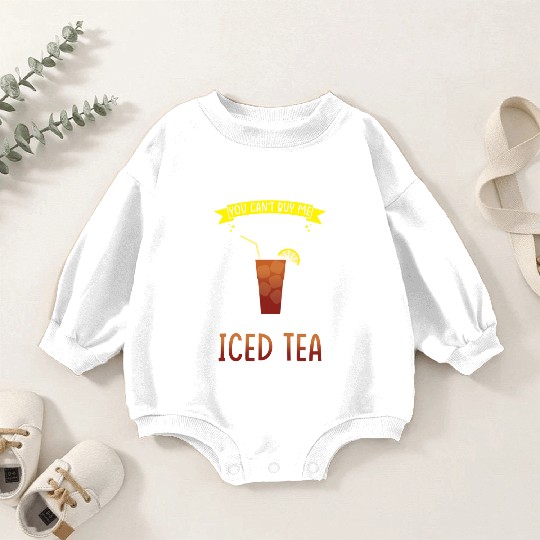 Iced Tea Drink Design Sweeten Up Your Day With Baby Romper Sweatshirts