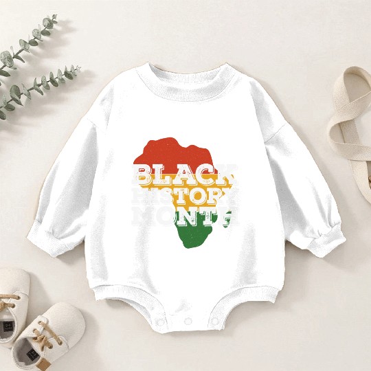 African Black History Month Baby Romper Sweatshirts