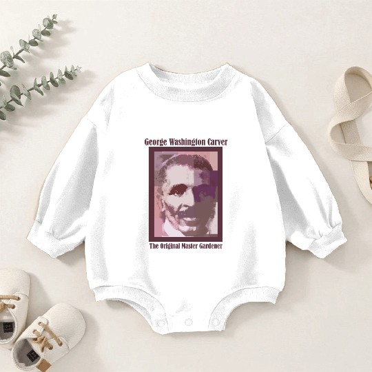 George Washington Carver Baby Romper Sweatshirts
