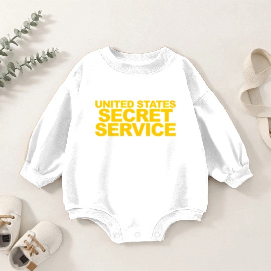 Us Secret Service Police Law Enforcement Baby Romper Sweatshirts