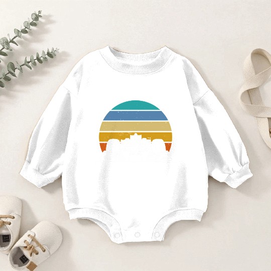 Retro Vintage Racing Car Formula Car Race For Baby Romper Sweatshirts