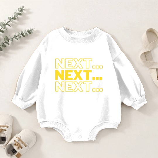Yellow Next mysterious fun Baby Romper Sweatshirts