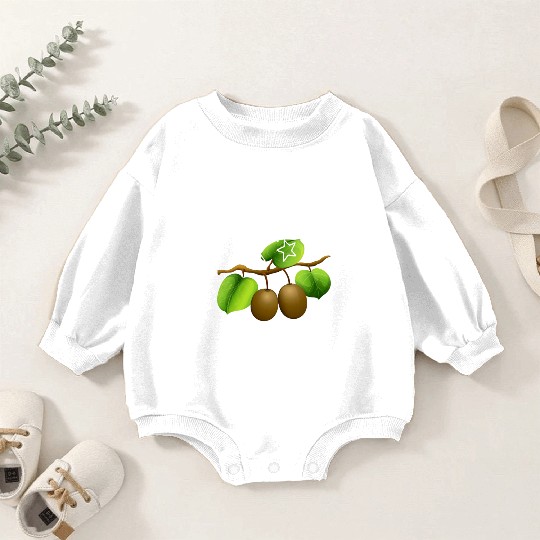 Your Daily Dose Of Vitamin Kiwi Baby Romper Sweatshirts