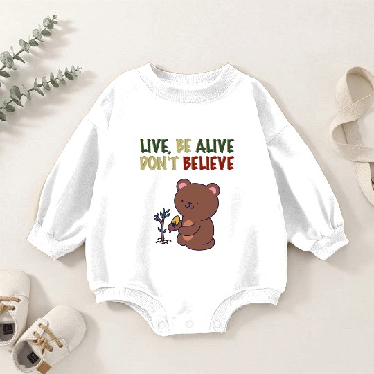 Live Yoga Baby Romper Sweatshirts