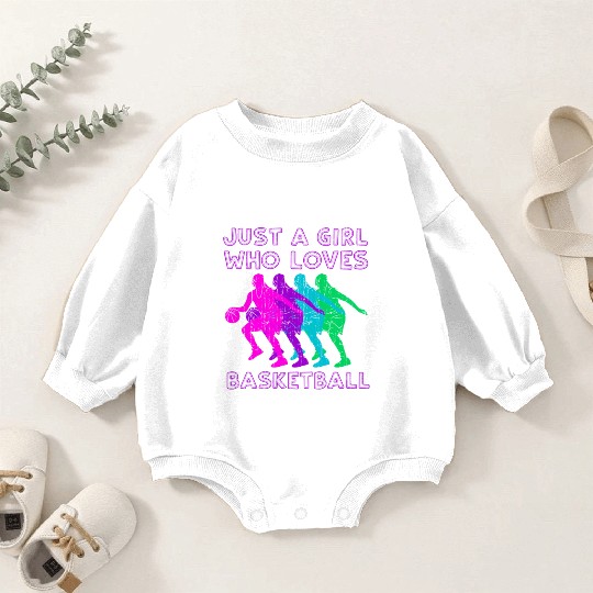 Basketball Basketball Player Basketball Baby Romper Sweatshirts