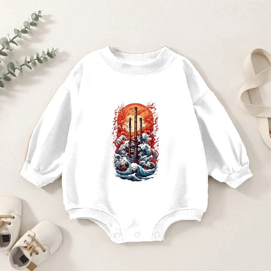 Chinatown Baby Romper Sweatshirts