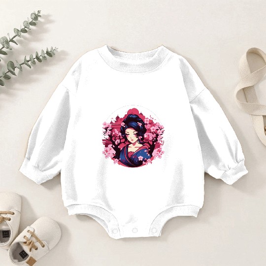 Geisha of Japan Baby Romper Sweatshirts