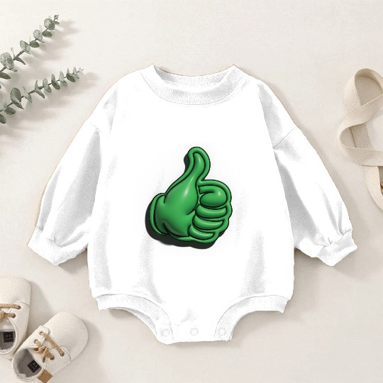 Green thumb Baby Romper Sweatshirts