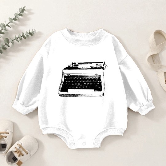 Type writer Baby Romper Sweatshirts