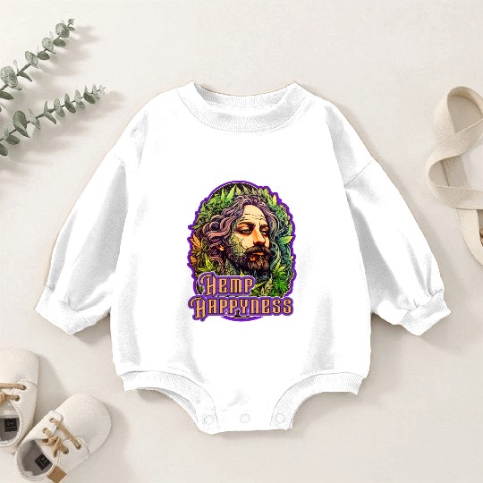 Hemp Happyness Baby Romper Sweatshirts