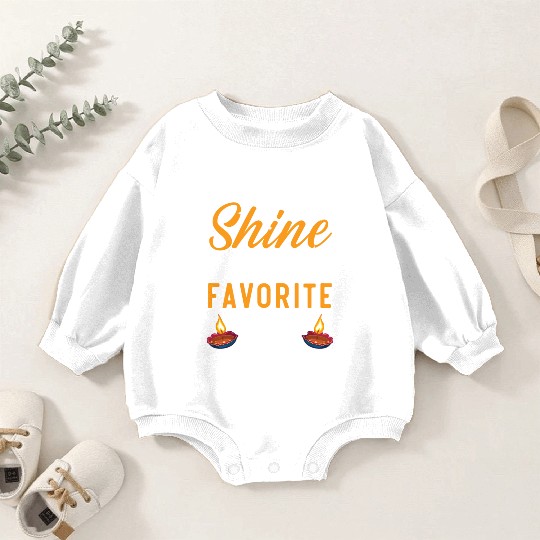 Happy Diwali Diwali Festival Indian Hindu Hinduism Baby Romper Sweatshirts