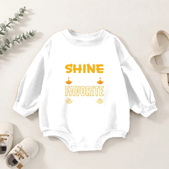 Happy Diwali Diwali Festival Indian Hindu Hinduism Baby Romper Sweatshirts