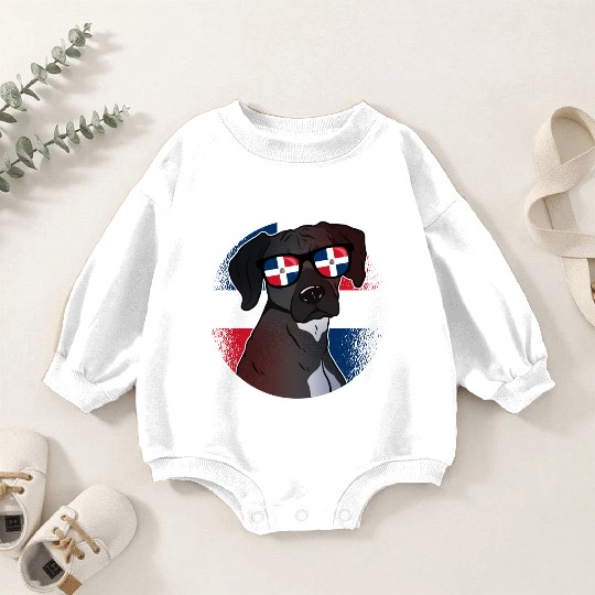 Dominican Republic Baby Romper Sweatshirts