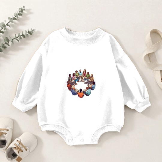 Reading Literature Reading Circle Buck Criticism Baby Romper Sweatshirts