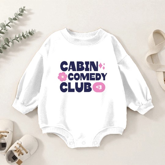 Cabin Comedy Club Baby Romper Sweatshirts