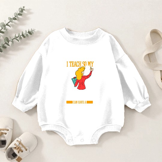 Daycare Teacher Cat Baby Romper Sweatshirts