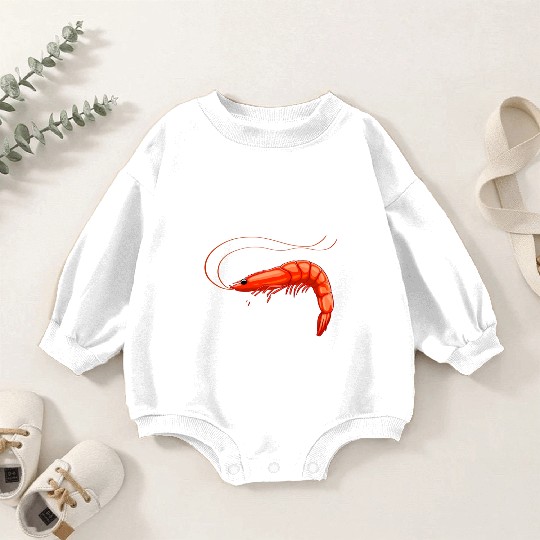 When In Doubt Shrimp Out Baby Romper Sweatshirts