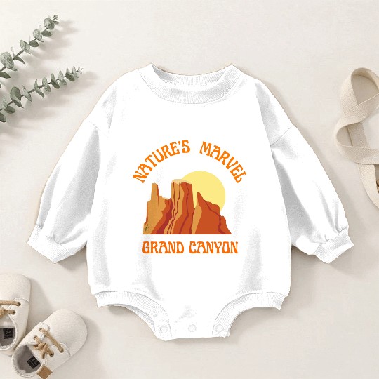 Nature s Marvel Grand Canyon Baby Romper Sweatshirts