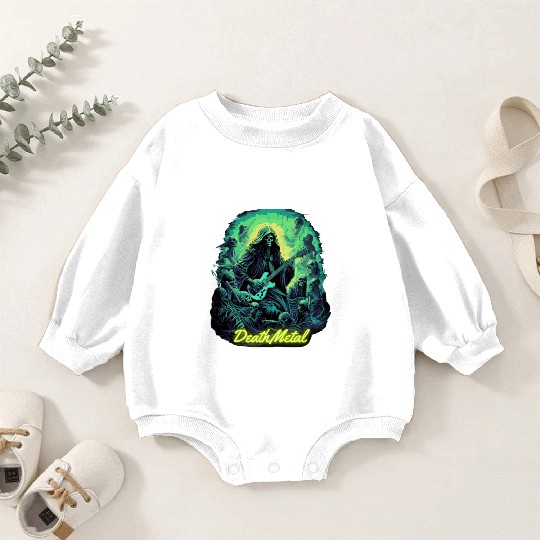Halloween - Death Metal Rock Baby Romper Sweatshirts