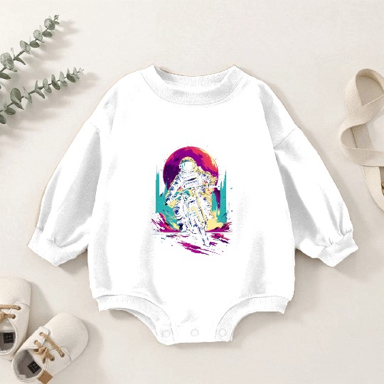 Astro Cycle Baby Romper Sweatshirts