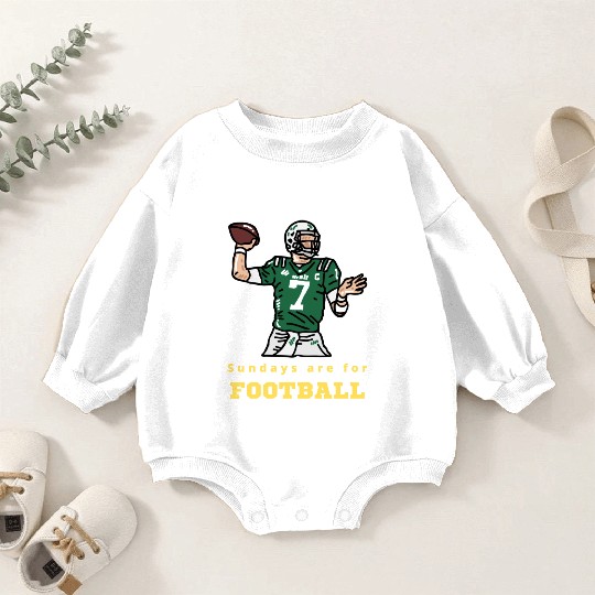 Sundays Are For Football - Sunday Football Baby Romper Sweatshirts