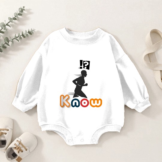 Know!? Baby Romper Sweatshirts