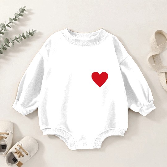 But daddy I love him Baby Romper Sweatshirts