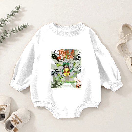 Trick or Treat design Baby Romper Sweatshirts