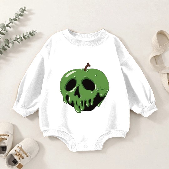 Poison Green Apple Baby Romper Sweatshirts