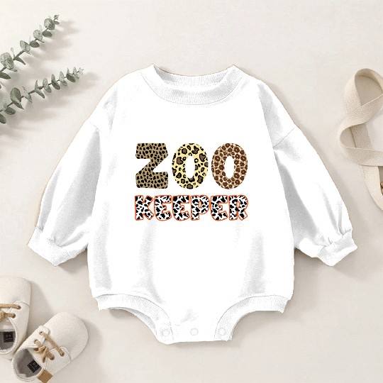 Zookeeper African Animals Zebra - Giraffe Baby Romper Sweatshirts
