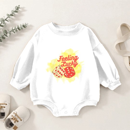 Feeling lucky Baby Romper Sweatshirts