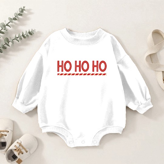 Ho Ho Ho Baby Romper Sweatshirts