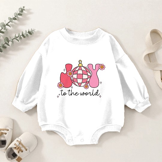 JOY TO THE WORLD Baby Romper Sweatshirts