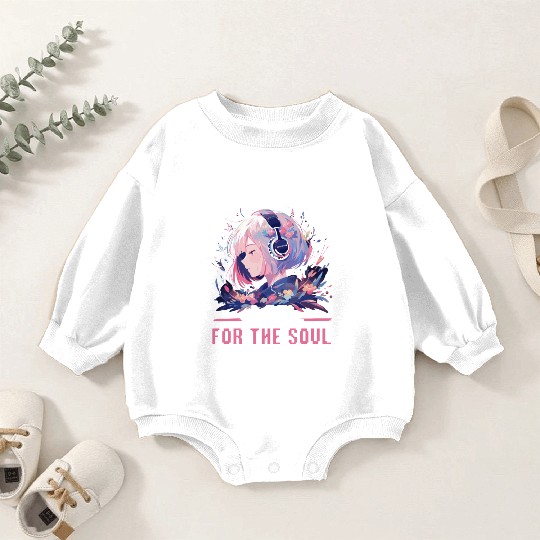Lofi Music Lover Low Fidelity Japanese Aesthetic Baby Romper Sweatshirts