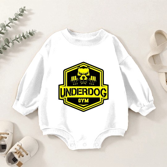 Pitbull - Underdog GYM Baby Romper Sweatshirts