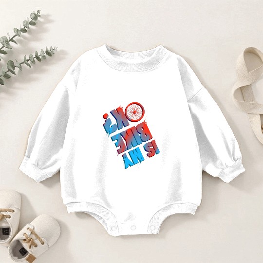 Funny Mountain Bike Tour Cycling Lover Bicycle Baby Romper Sweatshirts