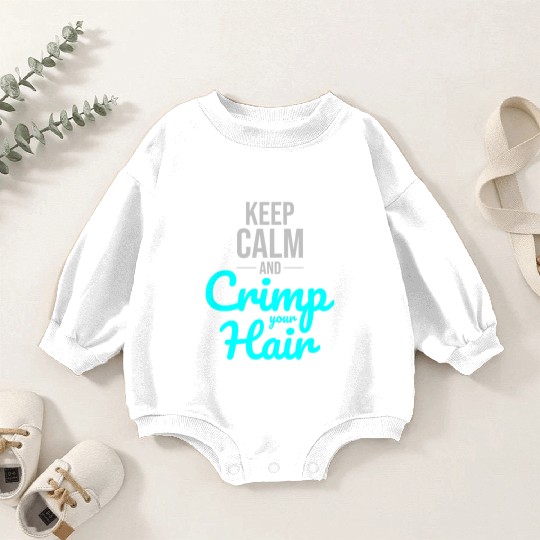 Crimp Your Hair: Embrace '80s Nostalgia and Style Baby Romper Sweatshirts
