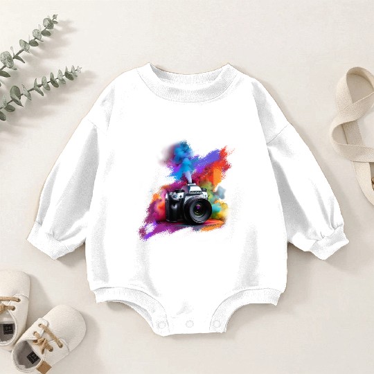 cyberpunk design Baby Romper Sweatshirts