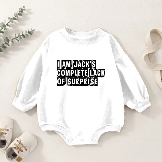 I Am Jack s Complete Lack of Surprise Fight Club Baby Romper Sweatshirts